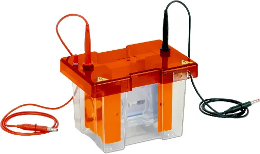 [SK-ELECTRO-1134] Threaded Black and Red Electrophoresis Cable